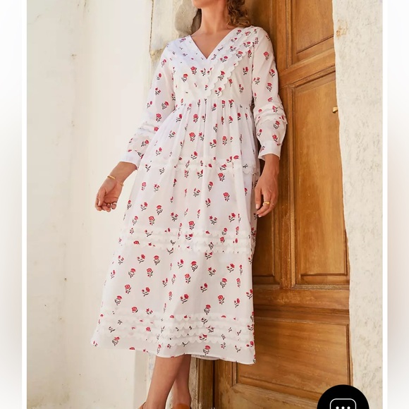 Pink City Prints Dresses & Skirts - NWT Pink City Prints Portofino Dress (Mini Blossom)